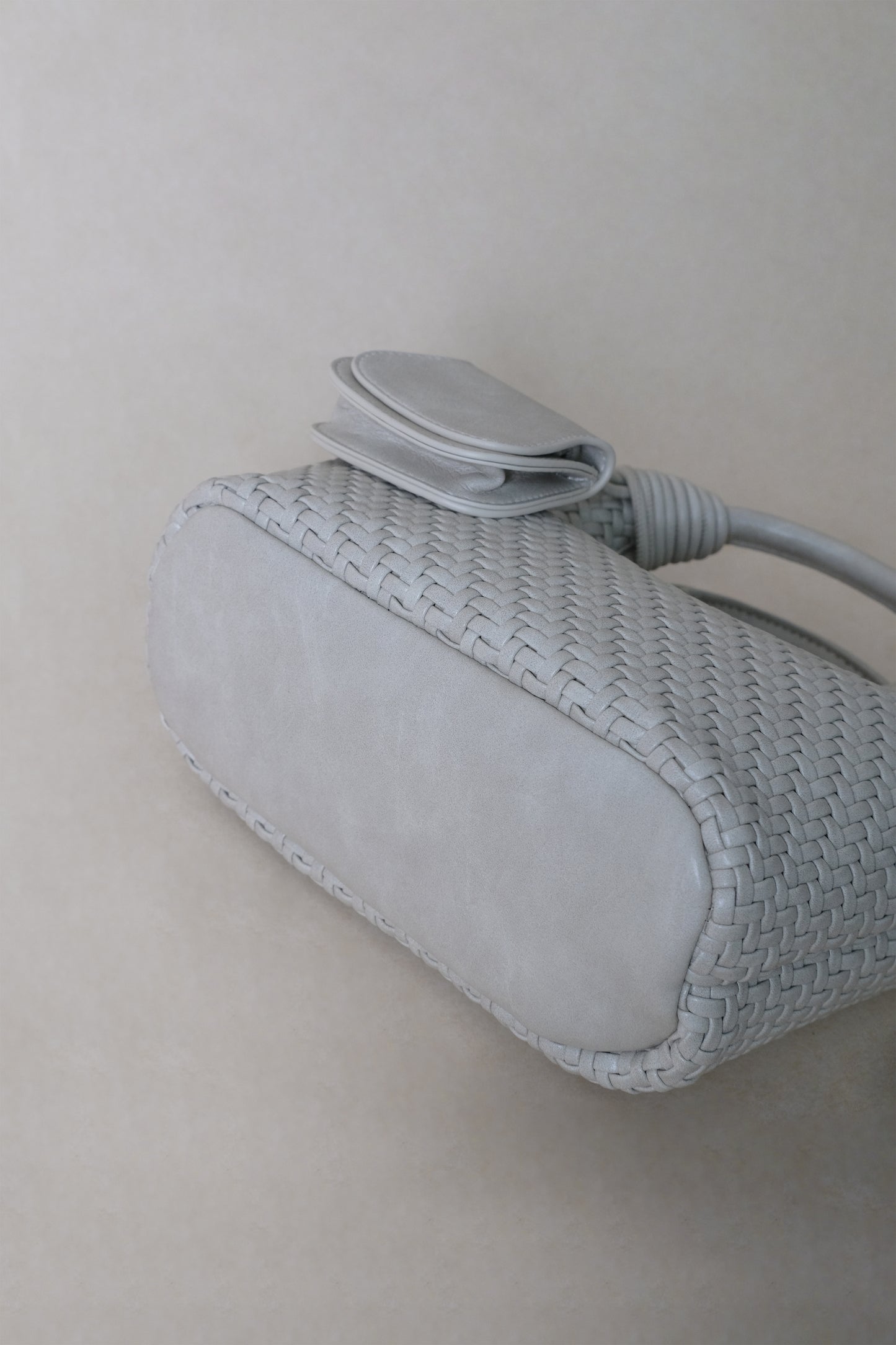 Artisan Sophia Basket Bag - White