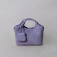 Artisan Sophia Basket Bag - Lavender Purple