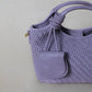 Artisan Sophia Basket Bag - Lavender Purple