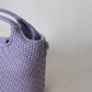 Artisan Sophia Basket Bag - Lavender Purple
