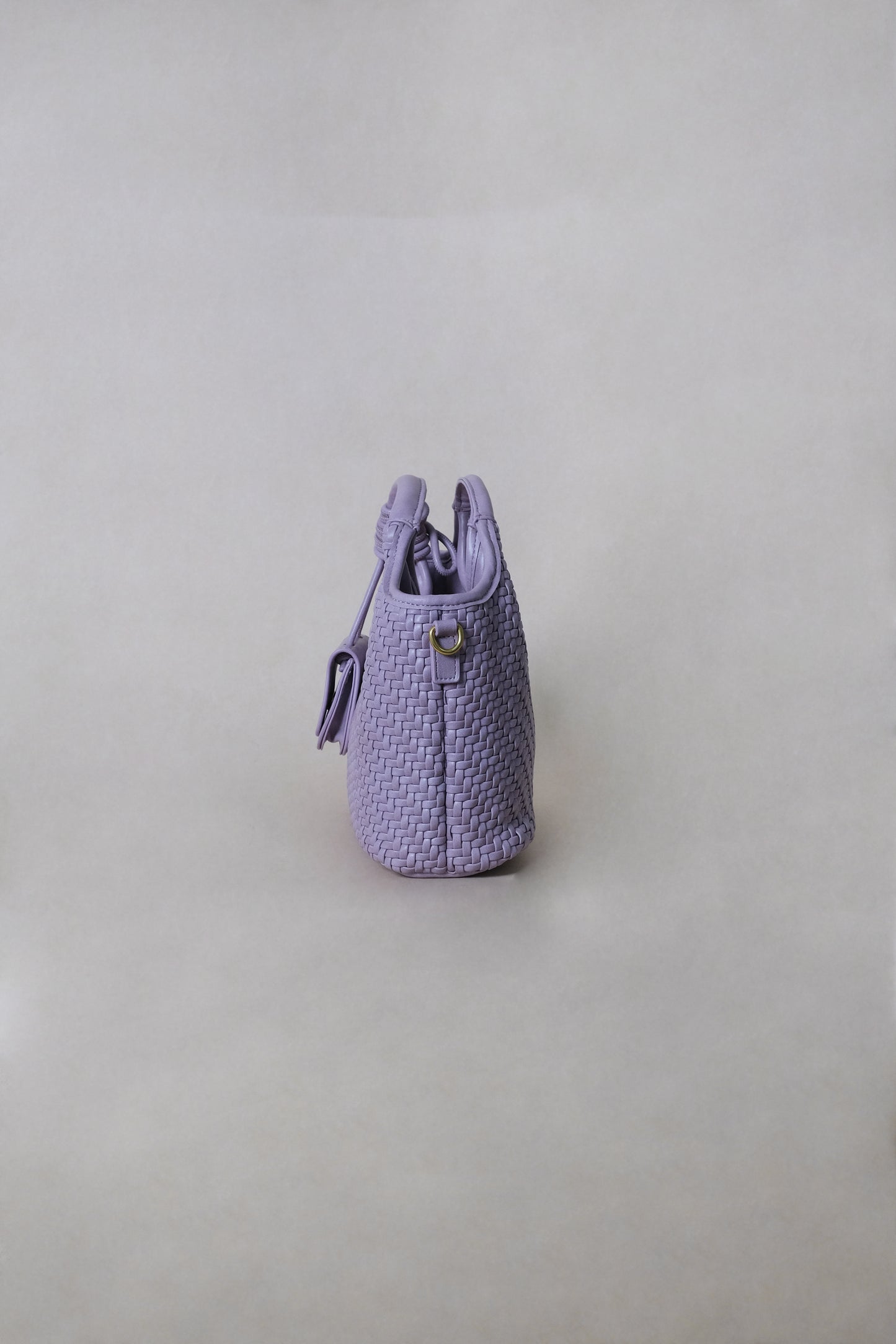 Artisan Sophia Basket Bag - Lavender Purple