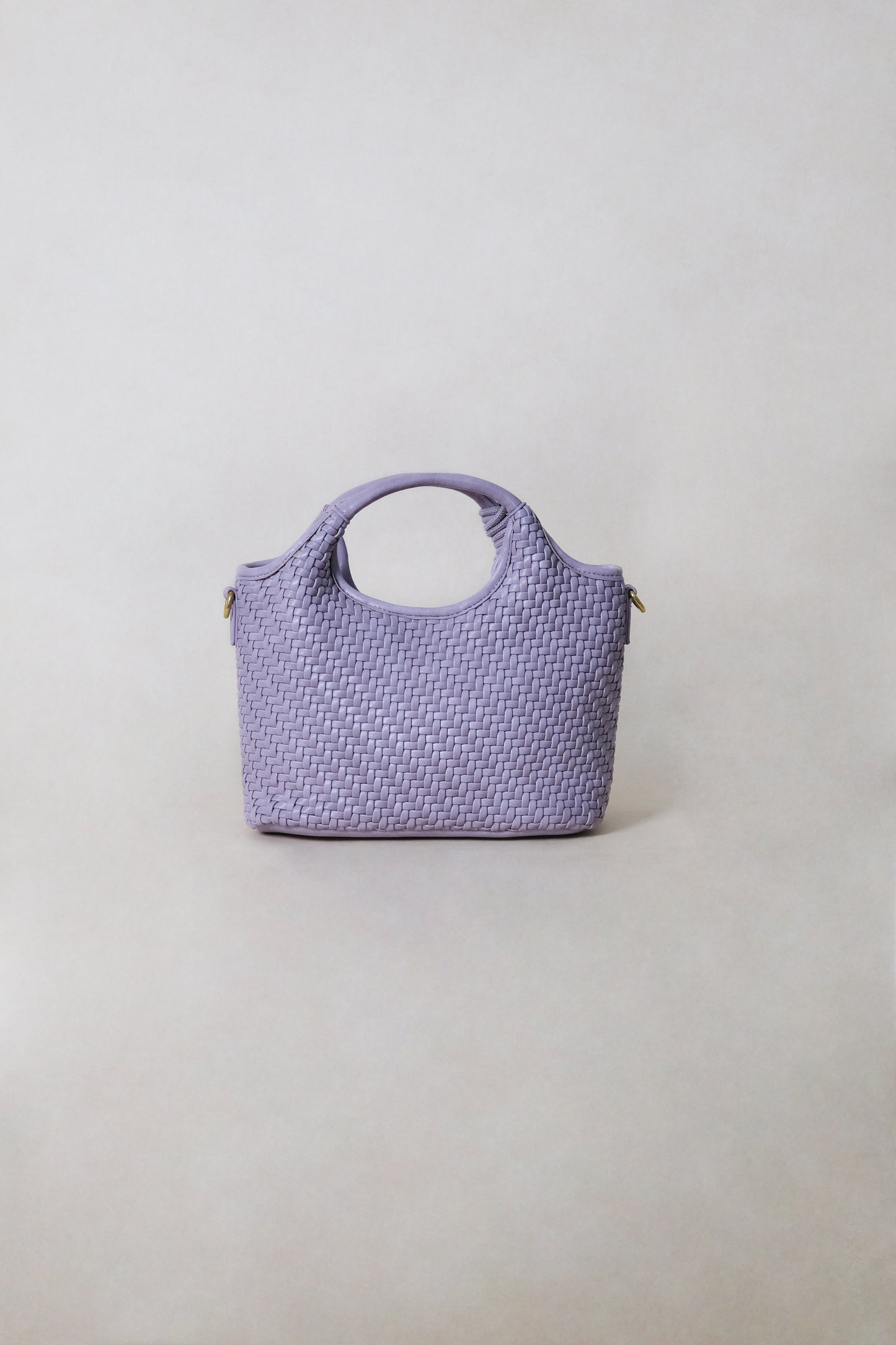 Artisan Sophia Basket Bag - Lavender Purple