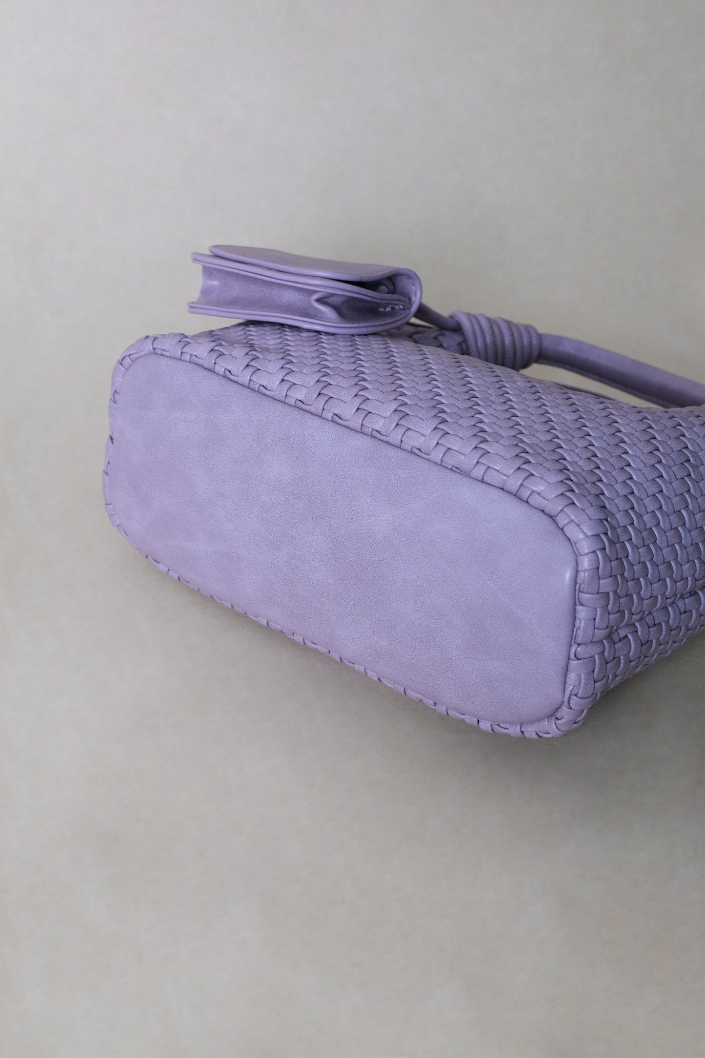 Artisan Sophia Basket Bag - Lavender Purple
