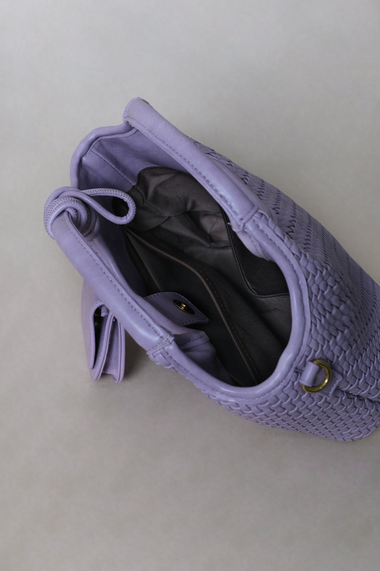 Artisan Sophia Basket Bag - Lavender Purple