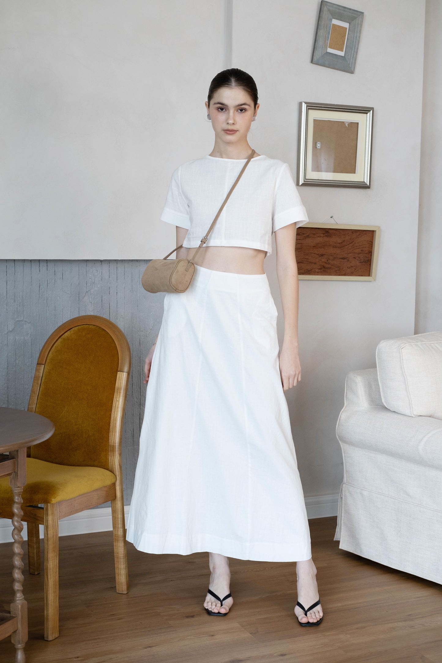 Ivory Linen Elegance Set