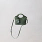 Artisan Sophia Basket Bag - Jade Green