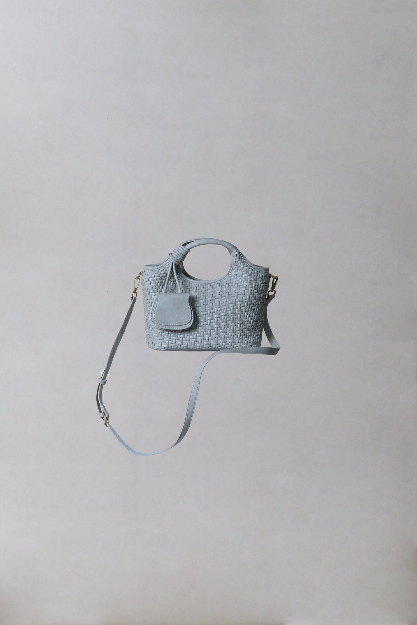 Artisan Sophia Basket Bag - White