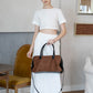 The Atelier Soft Tote - Chestnut