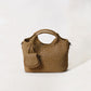 Artisan Claire Basket Bag - Apricot Yellow