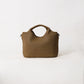 Artisan Claire Basket Bag - Apricot Yellow
