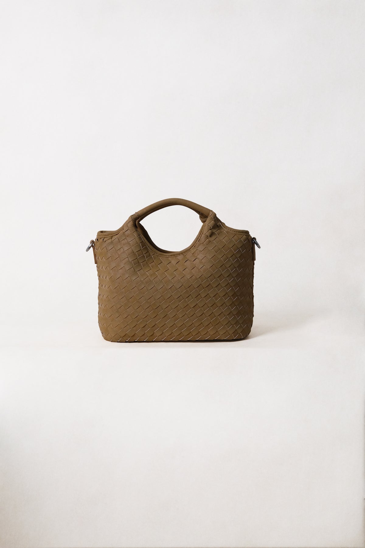 Artisan Claire Basket Bag - Apricot Yellow
