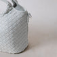 Artisan Claire Basket Bag - Stone Gray