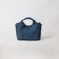 Artisan Claire Basket Bag - Steel Blue