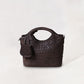 Artisan Claire Basket Bag - Coffee