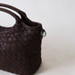 Artisan Claire Basket Bag - Coffee