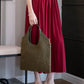 The Artisan Duo Tote - Olive Green