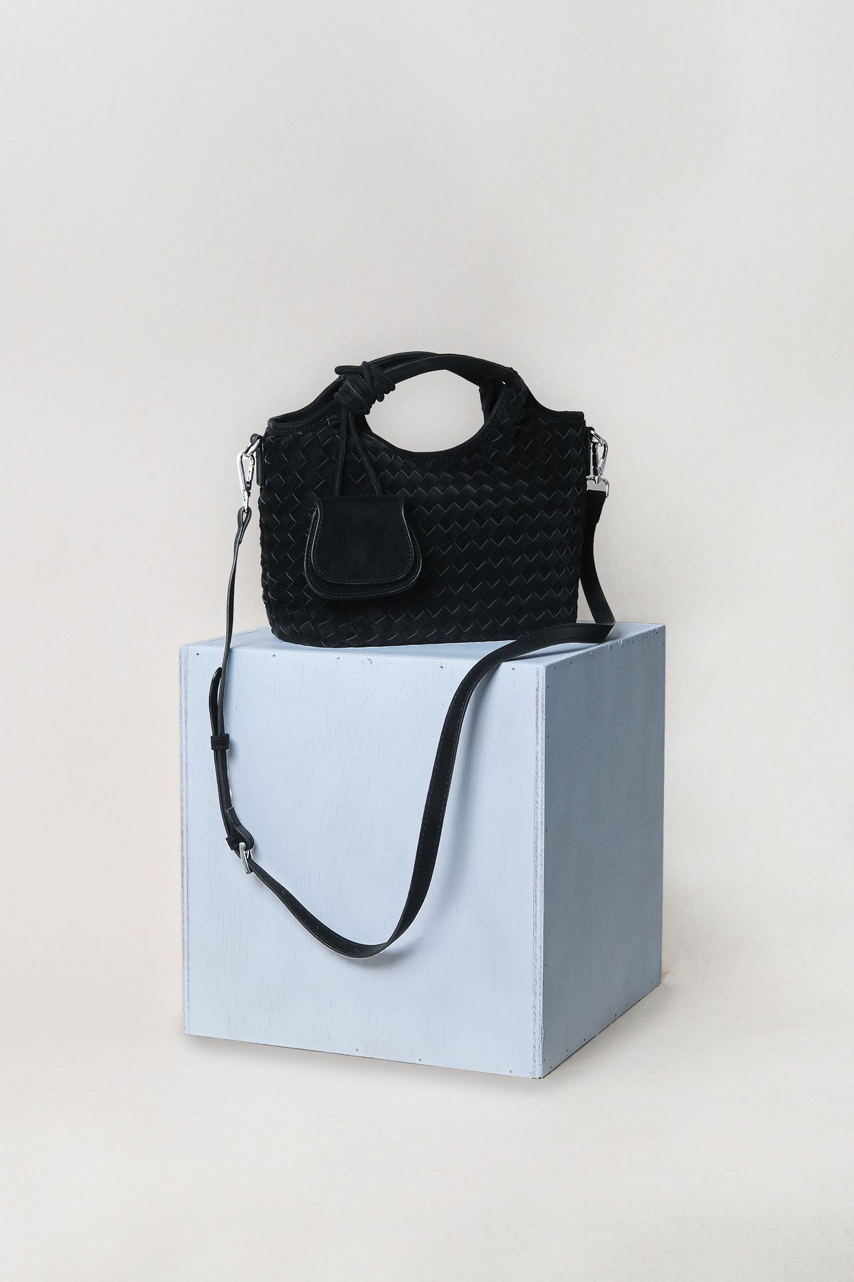 Artisan Claire Basket Bag - Classic Black