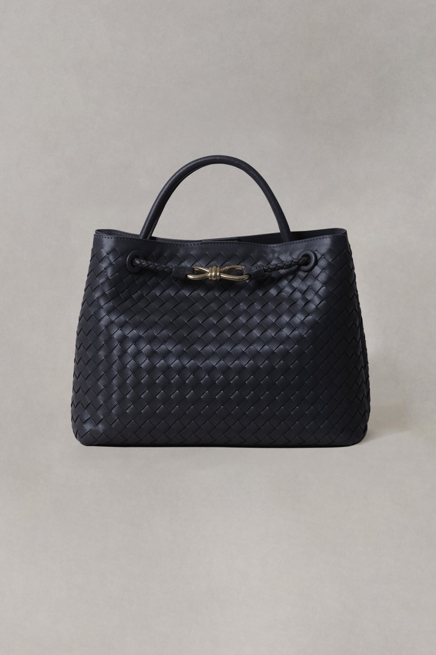 Large Artisan Grace Tote - Gunmetal Grey