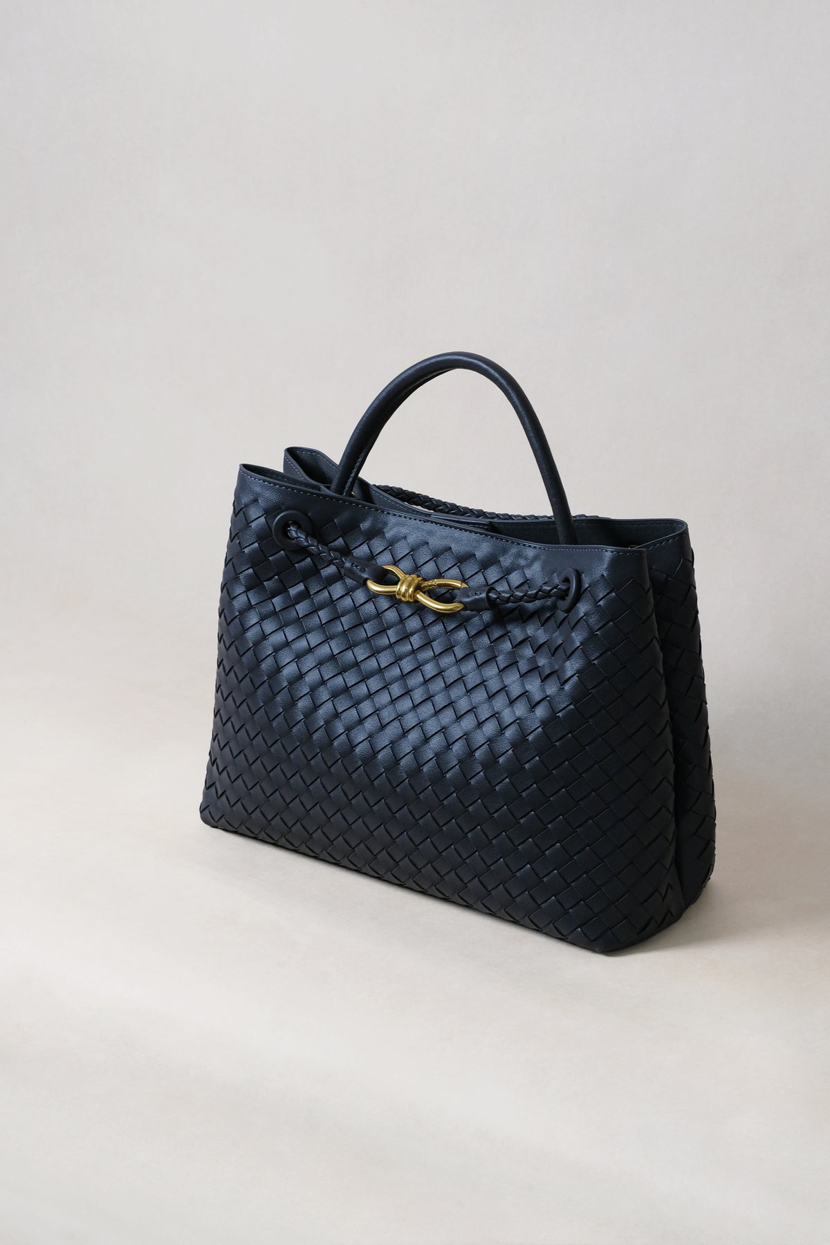 Large Artisan Grace Tote - Gunmetal Grey