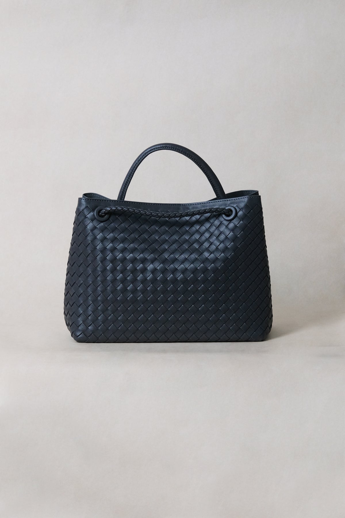 Large Artisan Grace Tote - Gunmetal Grey