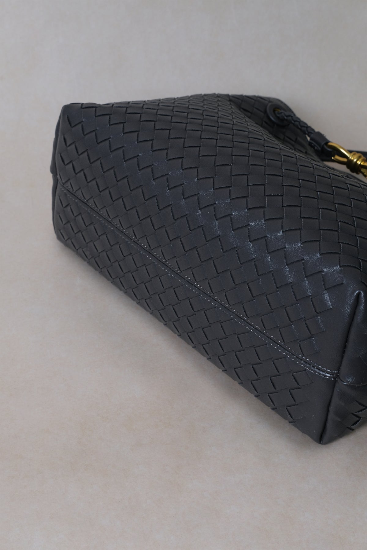 Large Artisan Grace Tote - Gunmetal Grey