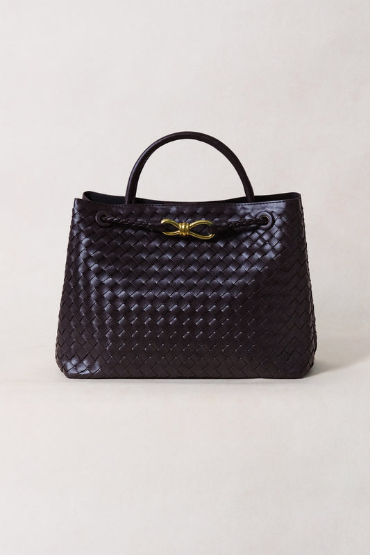 Large Artisan Grace Tote - Black Currant