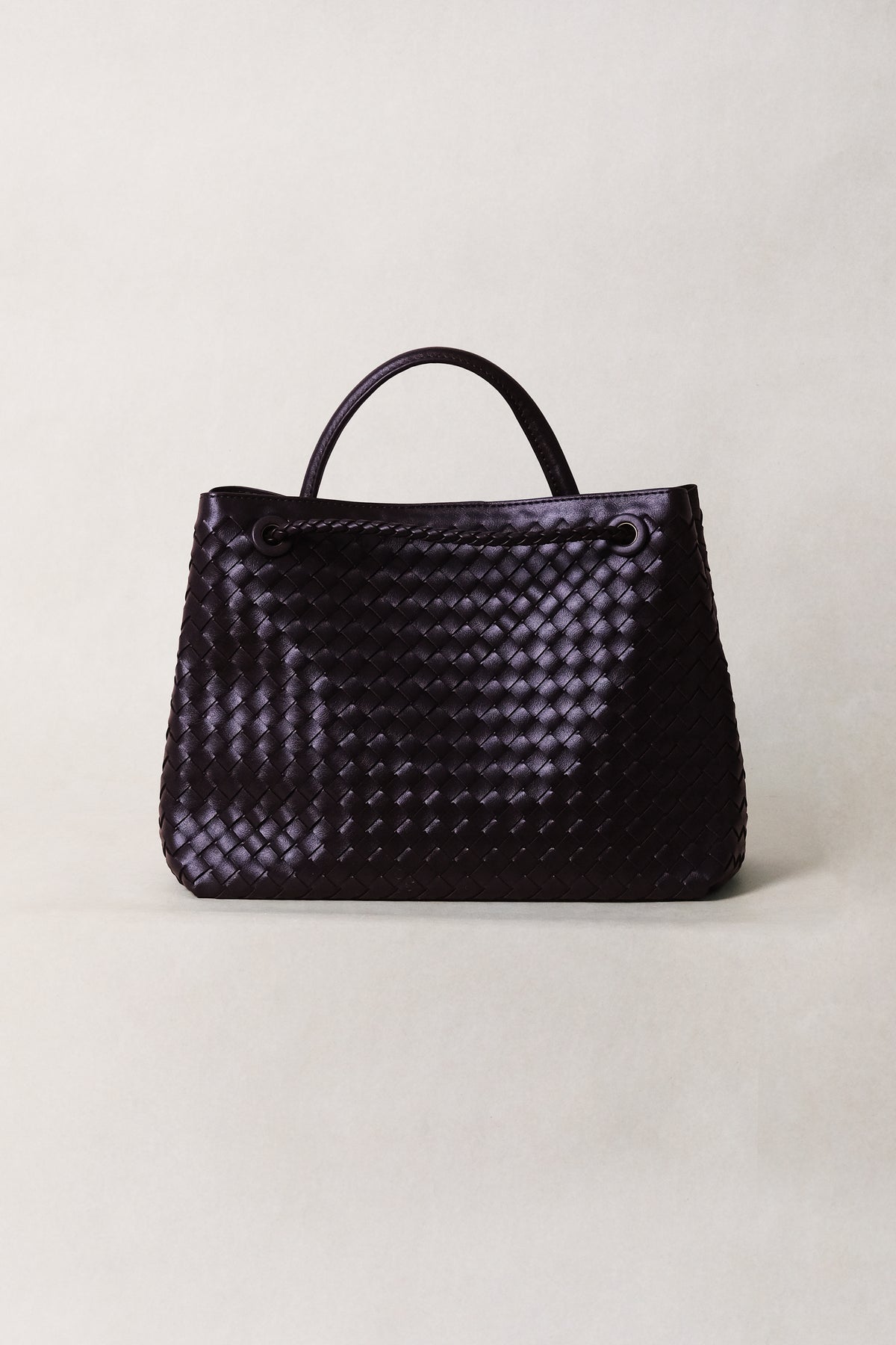 Large Artisan Grace Tote - Black Currant
