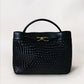 Large Artisan Grace Nouveau Tote – Shinny Black