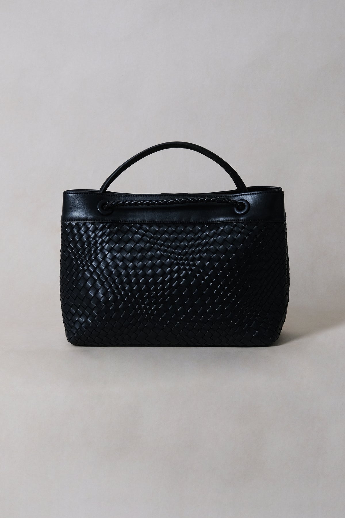 Large Artisan Grace Nouveau Tote – Shinny Black