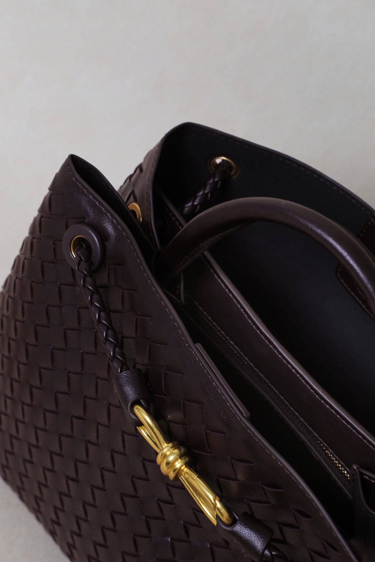 Large Artisan Grace Tote - Black Currant