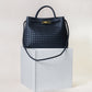 Large Artisan Grace Tote - Gunmetal Grey
