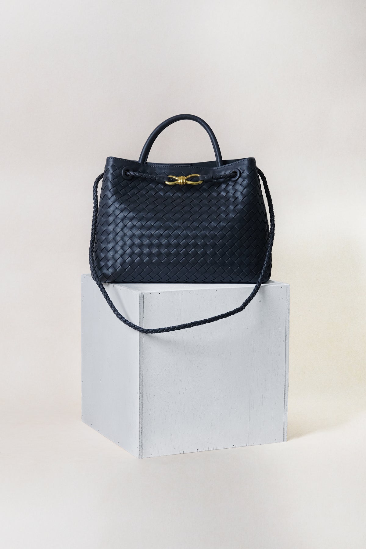 Large Artisan Grace Tote - Gunmetal Grey
