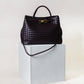 Large Artisan Grace Tote - Black Currant