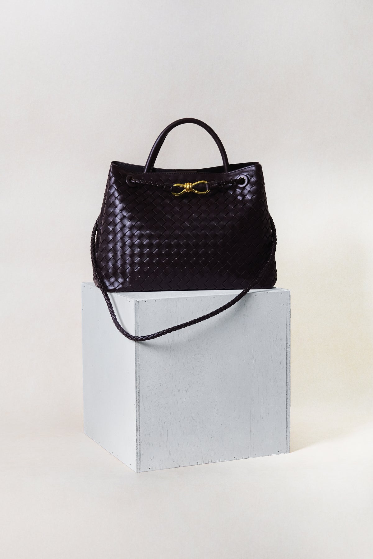 Large Artisan Grace Tote - Black Currant