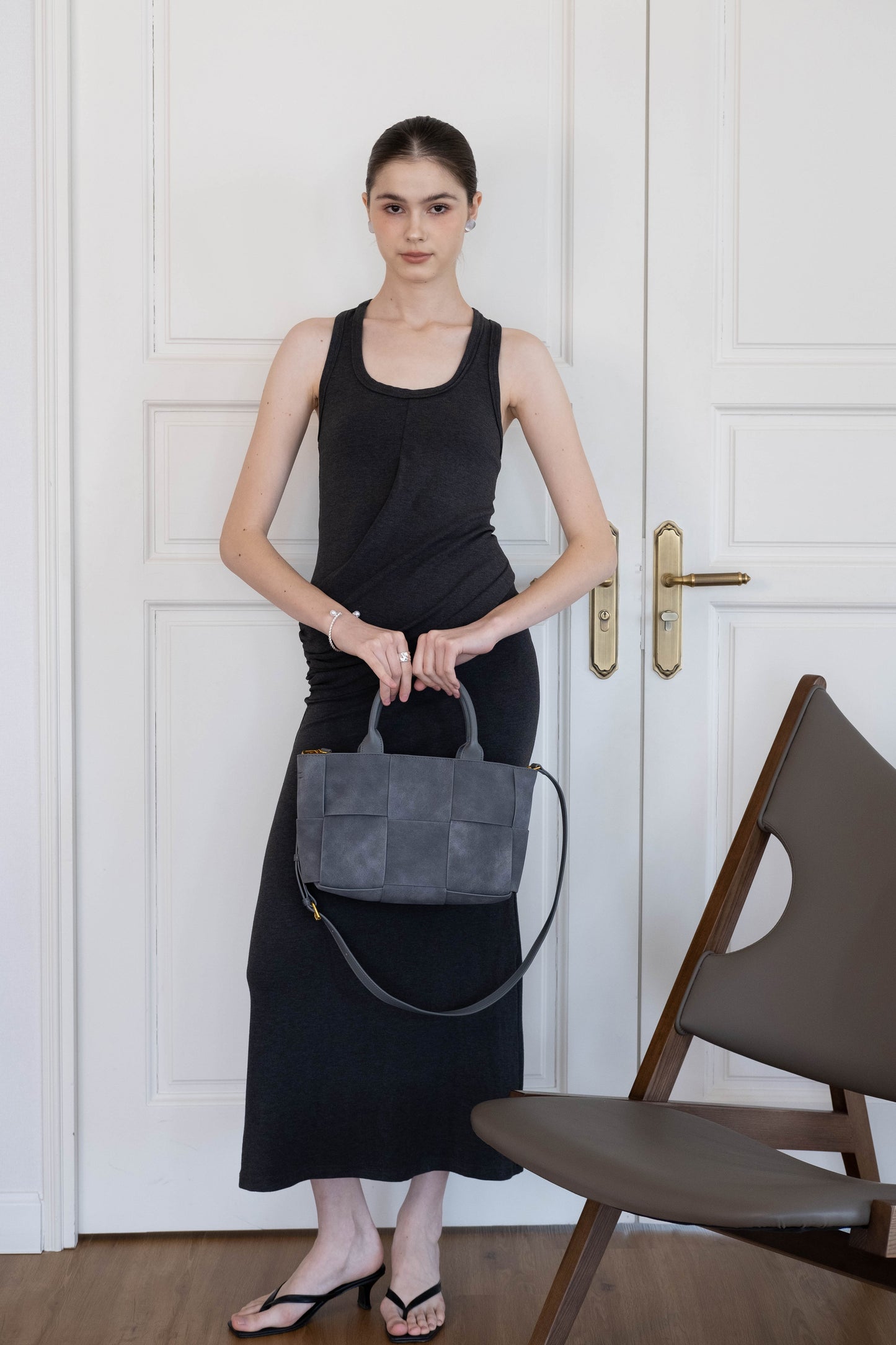 Maison Artisan Tote - Warm Gray