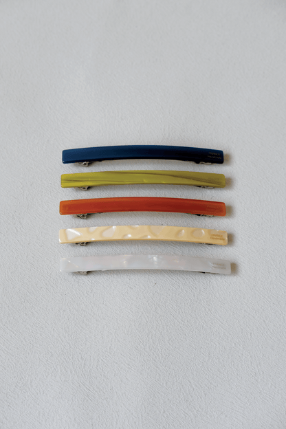 Linear Style Timeless Slim Barrette - Blue