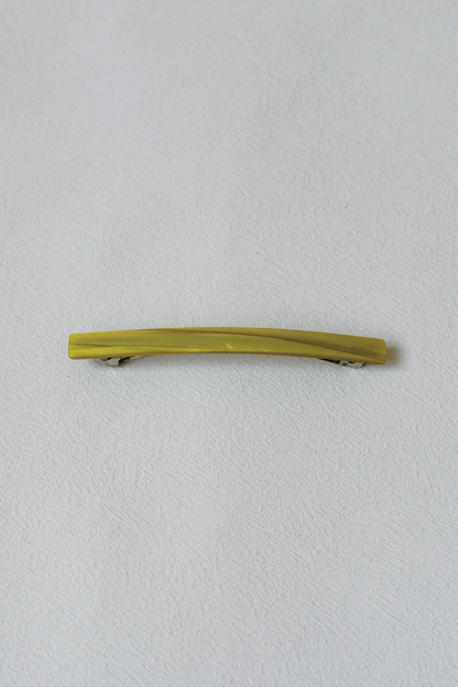 Linear Style Timeless Slim Barrette - Green