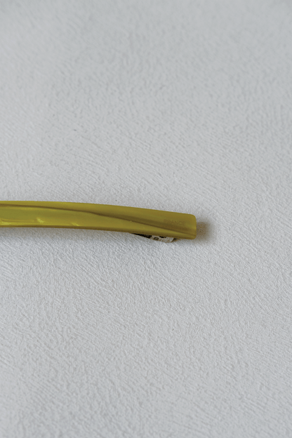 Linear Style Timeless Slim Barrette - Green