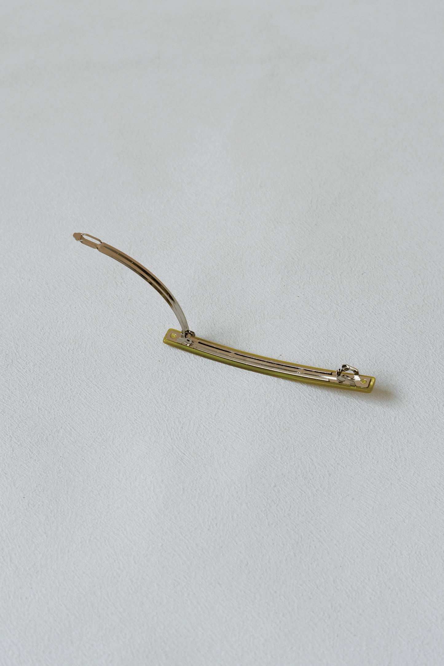 Linear Style Timeless Slim Barrette - Green