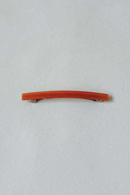Linear Style Timeless Slim Barrette - Chestnut