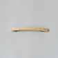 Linear Style Timeless Slim Barrette - Almond