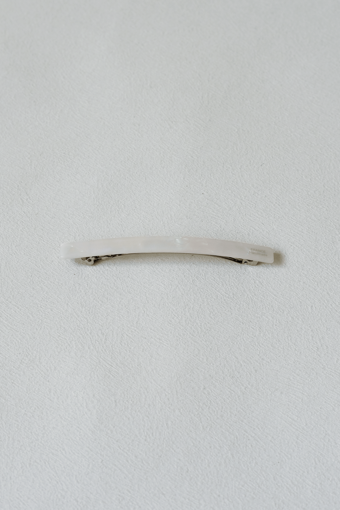 Linear Style Timeless Slim Barrette - White