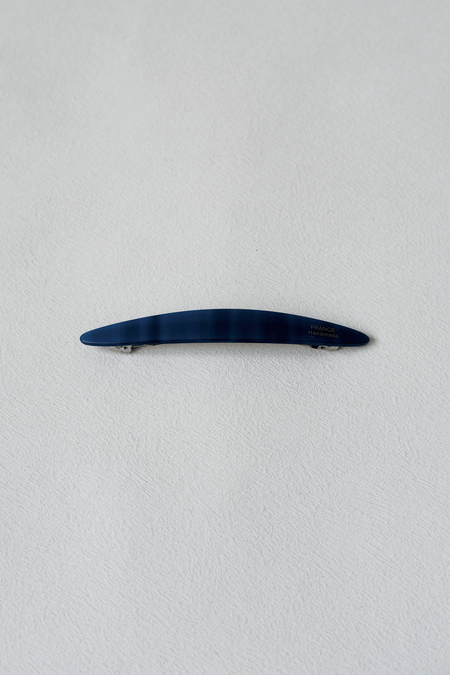 Oval Style Timeless Slim Barrette - Blue