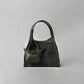 Artisan Grace Basket Bag - Olive Green