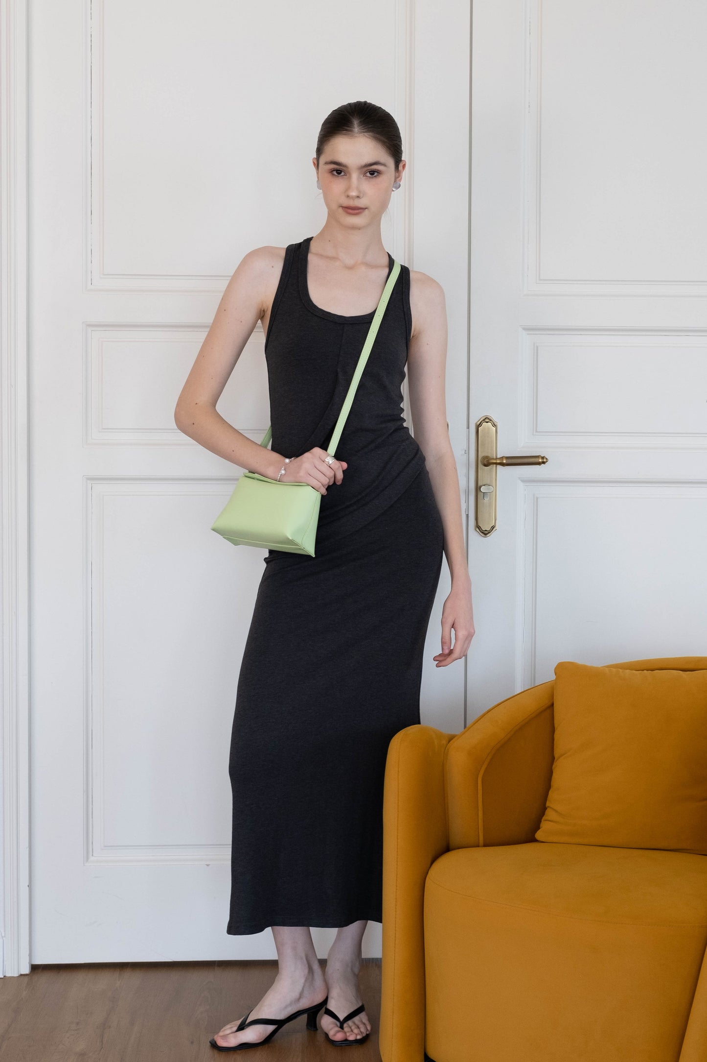 The Hana Box Bag - Light Green