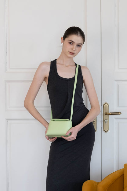 The Hana Box Bag - Light Green
