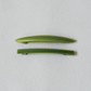 Oval Style Timeless Slim Barrette - Green