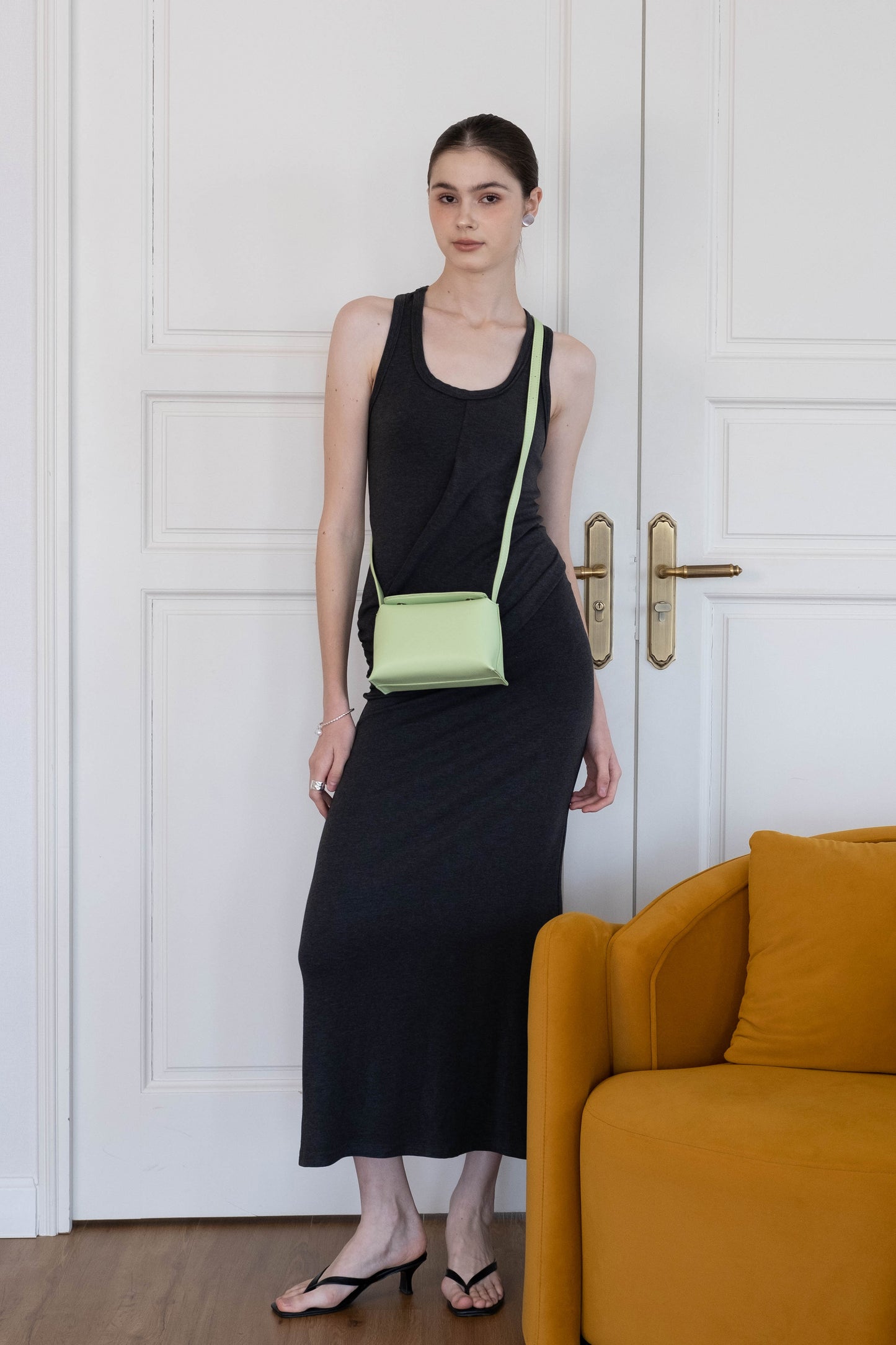 The Hana Box Bag - Light Green