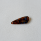 Petite Oval Barrette - Tortoiseshell Blue