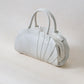 Artisan Lotus Grace Bag - White